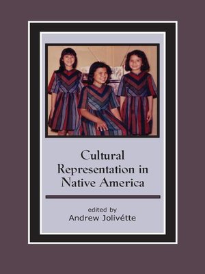 cover image of Cultural Representation in Native America